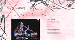 Desktop Screenshot of amyxneuburg.com