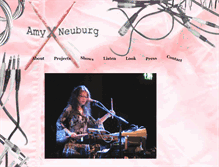 Tablet Screenshot of amyxneuburg.com